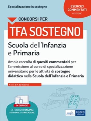 cover image of Concorsi TFA Sostegno didattico. Esercizi commentati Scuola dell'Infanzia e Primaria
